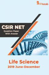 CSIR NET Life Science Question Paper With Answer 2019 June-December CSIR NET Life Science Question Paper With Answer 2019 June-December